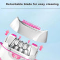 Rechargeable Body Hair Removal Machine - Women’s Epilator Shaver - Professional Electric Female Shaving Machine - Lady Hair Remover Tool - Women Hair Removal - Women’s Facial Hair Remover - Depilatory Use for Full Body - 189A. 