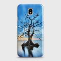 Samsung Galaxy J7 2017 (J720) Cover - SkinLee HQ Hard Case - Luxury Blue Beautiful Light Moon - SKINLEE-483-1-217-143. 