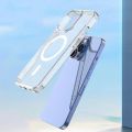 For iPhone 14 Mutural Jingtou Series MagSafe Magnetic Phone Case. 