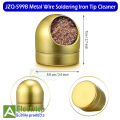 JZQ-588B Metal Wire Brush Soldering Iron Tip Cleaner with Stand Holder Set BGA Repairing Tool by Electrica. 