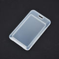 Transparent Card cover Compact Student's Waterproof Bus card holder  case for Business Office School Travelling Daily use. 