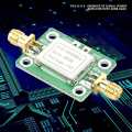 5M~6GHz RF Broadband Signal Amplifier Power Amplifier Gain 20dB With Shielding Shell. 