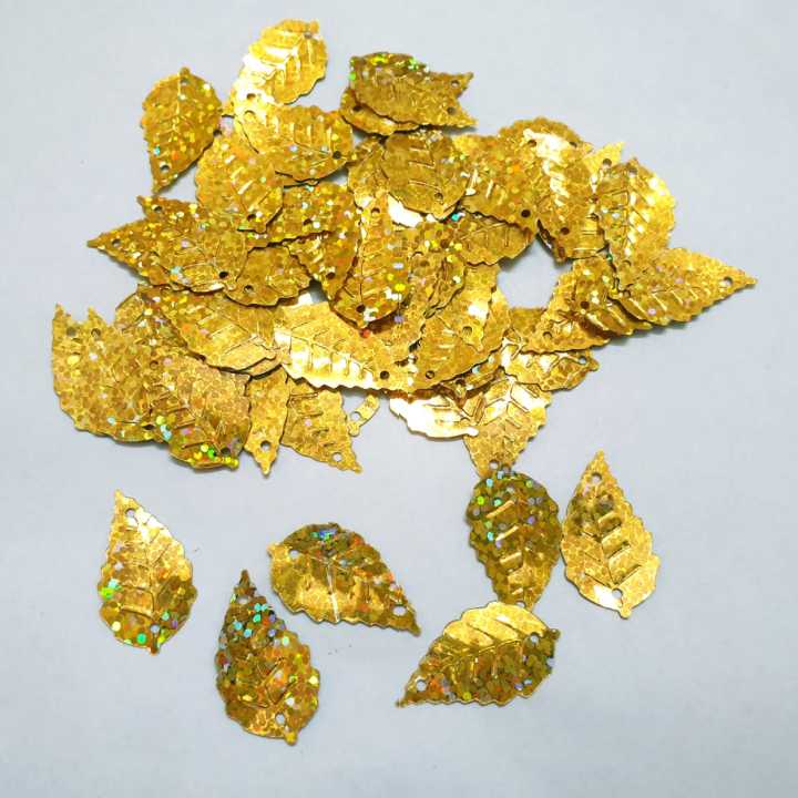Pack%20of%20100%20Leaf%20%20Sitaray%20In%20Silver%20&%20Gold%20%20Beautiful%20Design,%20Flat%20Loose%20Sequins%20-%20Image%202