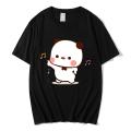SAKURA Anime Cartoon Panda Bear Bubu and Dudu T Shirt Kawaii Graphic Printed T Shirt Fashion Crew Neck Plus Size T Shirt Women. 