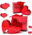 50ml Mutual Love Perfume Heart shape Perfume For Women with Attractive Red Color , Long Lasting and Nice Smell. 
