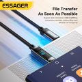 Essager USB C Cable 240W PD 3.1 USB Type C Cable Fast Charging Cable Type C For iPhone 15 MacBook Pro Samsung Xiaomi Charge Cord. 