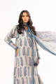 Alkaram Studio Unstitched 3 Piece Printed Lawn Suit With Lawn Dupatta SS-12.1-24-OffwhiteA132377127. 