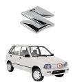 Front Grill S Monogram / Badge 3D Chrome For Suzuki Mehran. 