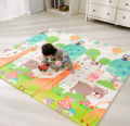 Double Sided Water-proof Foldable Baby Crawling Floor Play Mat. Multi-Purpose Floor Mat for Baby, Extra Thick Foam Mat (Assorted Prints). 