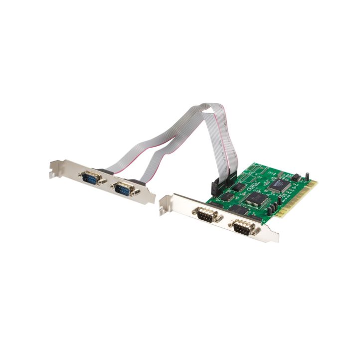 StarTech PCI4S550N 4 Port PCI RS232 Serial Adapter Card With 16550 UART