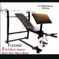 7 in 1 gym exercise bench-press incline,decline and straight bodybuilding bench.. 