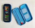 Qitong Hard Pencil Case / Pencil Pouch Cool For School pencil case aquarium 1 compartment with organizer blue. 