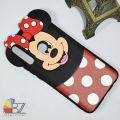 Huawei Y9 Prime 2019 - Cute & Stylish Micky Mouse Back Cover Case - Made with High Quality Silicone Rubber - Fancy And Girlish Cover for Girls, Ladies and Kids. 