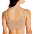 Seamless Free-Sized Camisole Blouse for Girls Air Bras for Women Non-Padded and Non-Wired Bra For Women Air Bra Best for 34-42 Sizes B-Cup and C Cups Brazzer for Women in Black Skin. 