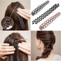 Hair Styling Tools For Girls- Braid Tool, Pony Tail, Bun, Twists Makers Hair Styling Accessories. 