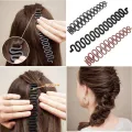Hair Styling Tools For Girls- Braid Tool, Pony Tail, Bun, Twists Makers Hair Styling Accessories. 
