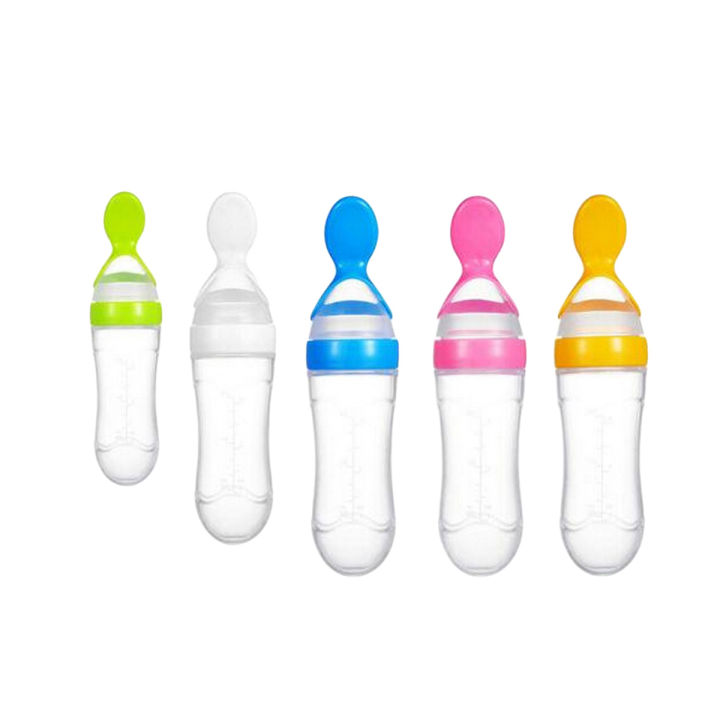 Silicone%20Baby%20Spoon%20Feeder%20Squeeze%20Feeding%20Bottle%20With%20Spoon%20Food%20Rice%20Cereal%20Feeder%2090ML%20-%20Image%202
