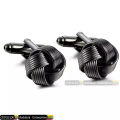 Modern Europa Premium High Quality Knot Cufflinks – Studs – Shirt Accessories. 