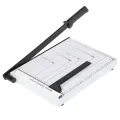 Professional A4 Office Home Paper Cutter Paper Trimmer Machine Heavy Duty Metal Base 12 Sheet Capacity (32.5x25cm). 