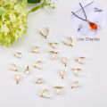 5pc to 20Pc 304 Stainless Steel Pendant Clips Pinch Bail Clasps Buckle Charm Necklace Hook Connector For DIY Jewelry Making. 