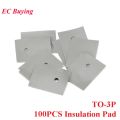 100PCS TO-3P Insulation Pad Silicone Heatsink Shim Transistor Silicone Insulation Film. 
