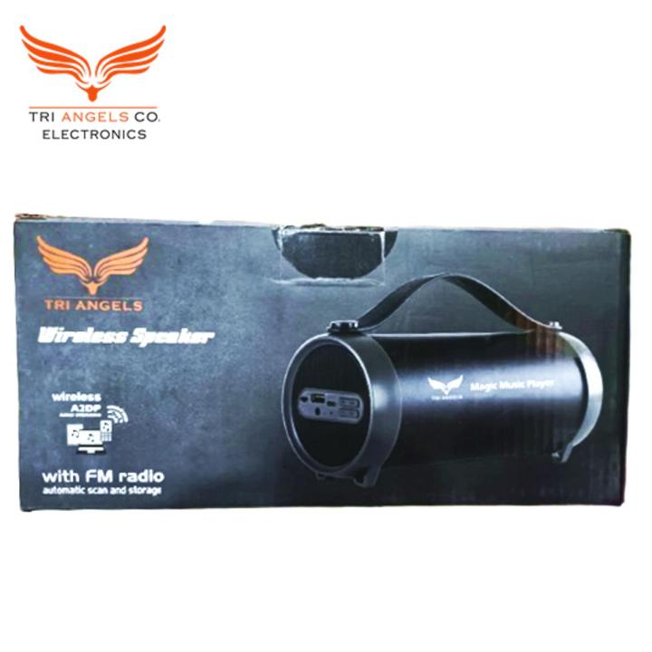 Tri Angels Bluetooth Speaker TA33D High Dynamic Sound 10 Meter Range Bluetooth Connectivity Built-in Rechargeable Battery 1500mAh