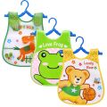 Baby Bibs Waterproof for Infant Toddler Boys Girls Sleeveless Feeding Apron Cartoon Animals Child Kids Bib. 