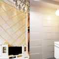 Diy copper gold silver foil strip dwaterproof water home decoration gap sealing foil tape sticker wall seam floor sticker. 