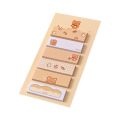 （1 pack of 120 ）sheets cartoon small animal index stickers student office stationery notes creative color sticky notes. 