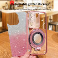 For Vivo T2 Pro V27 V29 Pro V27E V29E V29 Lite IQOO Z6 Pro V25 Pro 5G Bracket Gradient Glitter Ultra-thin Soft Shell. 