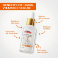 Saeed Ghani Premium Vitamin C Brightening & Anti-Aging Serum for Sensitive/Dry Skin - 30ml. 