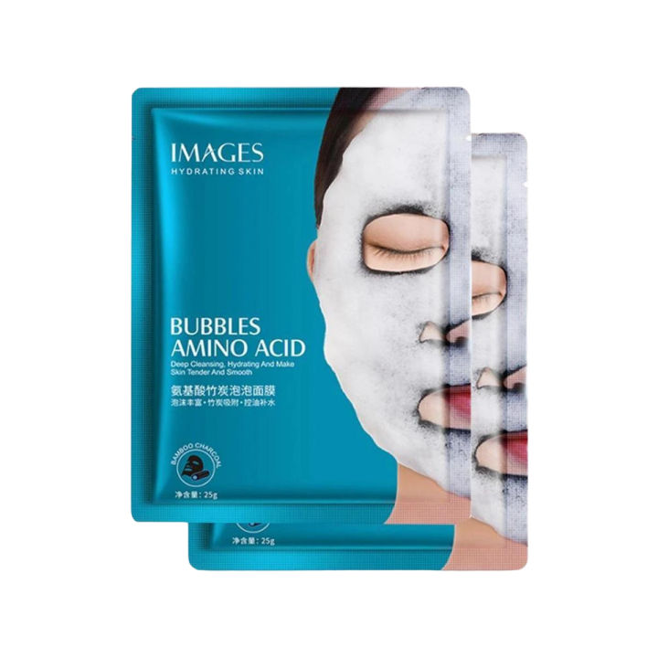 Images Amino Acid Bubble Face Sheet Mask