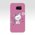 27AA Cute cats and animals gift Soft Silicone Tpu Cover phone Case for Samsung Galaxy S6 S7 edge Case. 