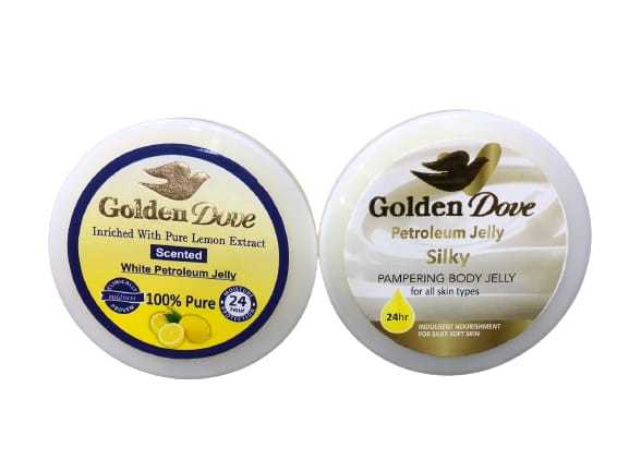 Golden Dovve Scented White Petroleum Jelly. 100g