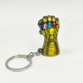 Marvel The Avengers 3 Infinity War Thanos Figure Gauntlet Key Chain Ring Toys New Thanos Figura Glove Toys. 