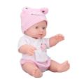 Lifelike Baby Doll, 11.8 Inch Bright Eyes Reborn Doll for Preschool for Kids. 