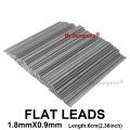 200Pcs/Box Flat Lead 2B 1.8 mm Holder Pen Mechanical Pencil for Draft Drawing Art Sketching Calligraphy Marking Lead School Straggle Steipos. 