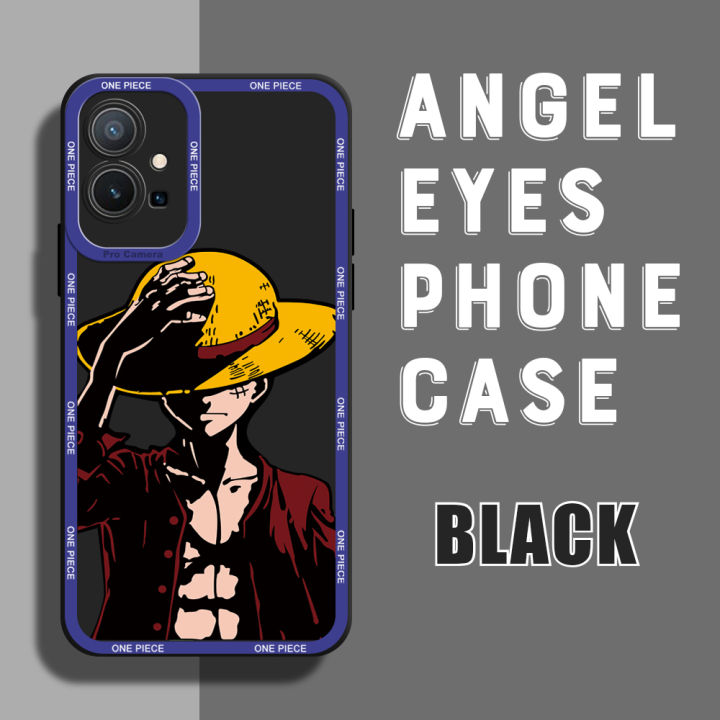 AMORVOR for Vivo Y75 Y55 5G Back Cover Anime Cool Luffy Case Camera Protection Soft Silicone TPU Phone Cases