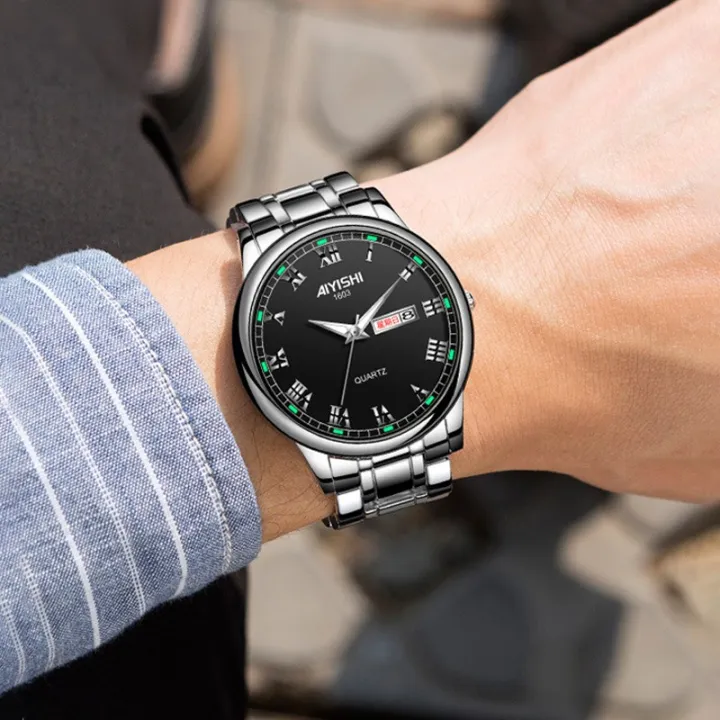 Aiyishi%20Fashion%20Business%20Korean%20Style%20Wrsitwatch%20Automatic%20Non-Mechanical%20Waterproof%20Watch%20For%20Men%201603%20-%20Image%205