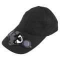 Summer Sport Outdoor Hat Cap With Solar Sun Power Cool Fan For Cycling. 