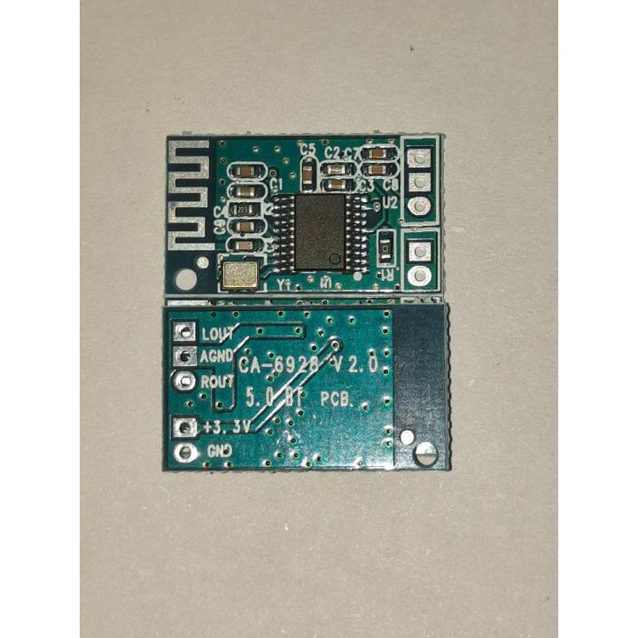 CA 6928 5V 5.0 Bluetooth circuit module in blue colour with auto connectivity for amplifiers home theatres car amplifiers