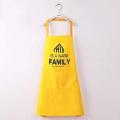Kitchen Waterproof Apron - Yellow & Orange. 
