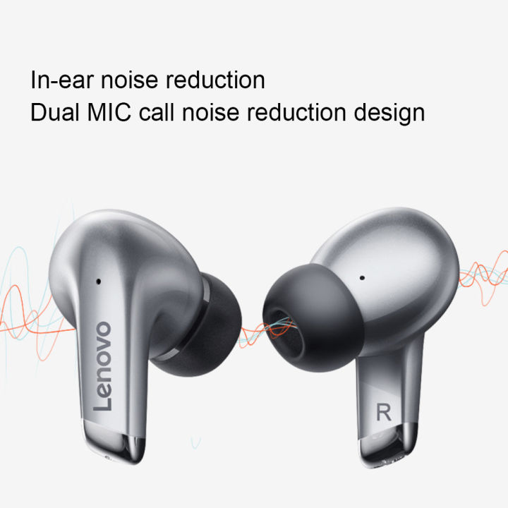 Lenovo thinkplus LP5 TWS Bluetooth earphone 9D stereo HiFi sports waterproof wireless earbuds