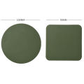 Round Cup Mat Colorful Durable Non-slip Placemats Coasters for Dining Table Round Square Cup Mats Mug Pads less Than Waterproof Placemat. 