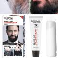 2Pcs/Set Men Efficient Beard Black Dye Tint Cream Mustache Semi-permanent Men's Fashion Nourishing Faster Hair Color Dye. 