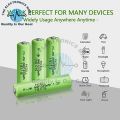 2PCS AAA 1.2V 1000mAh NiMH Rechargeable Battery In Pakistan. 