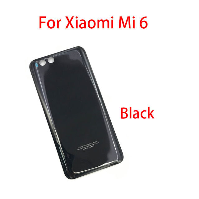 For Xiaomi Mi6 Mi 6 Battery Cover Housing Replacement For Xiaomi Mi Note 3 Note3 Battery Cover Back Glass Case With Adhesive