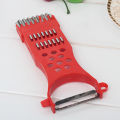 Multifunctional Potato Scraper Peeler Food Cutter Vegetable Slicer Kitchen Tool. 