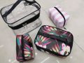 4-in-1 Portable Makeup/Cosmetics Storage & Organizer Set | Zip Pouch, Toiletry Bag, Cosmetic & Jewelry Travel Kit. 