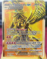Pokemon Flash Gold Card Metal Fire-breathing Dragon French PV Metal Rare Card Fire-breathing Dragon Game Battle Collection Card. 